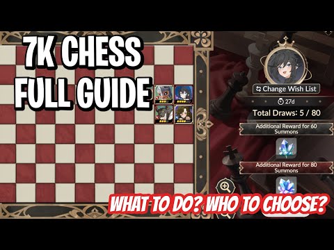 7K Chess Is Here! Beginner Guide & Who To Wishlist! [Seven Knights: Rebirth]
