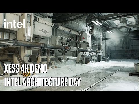 XeSS 4K Upscaling Demo - Intel Architecture Day | Intel Technology
