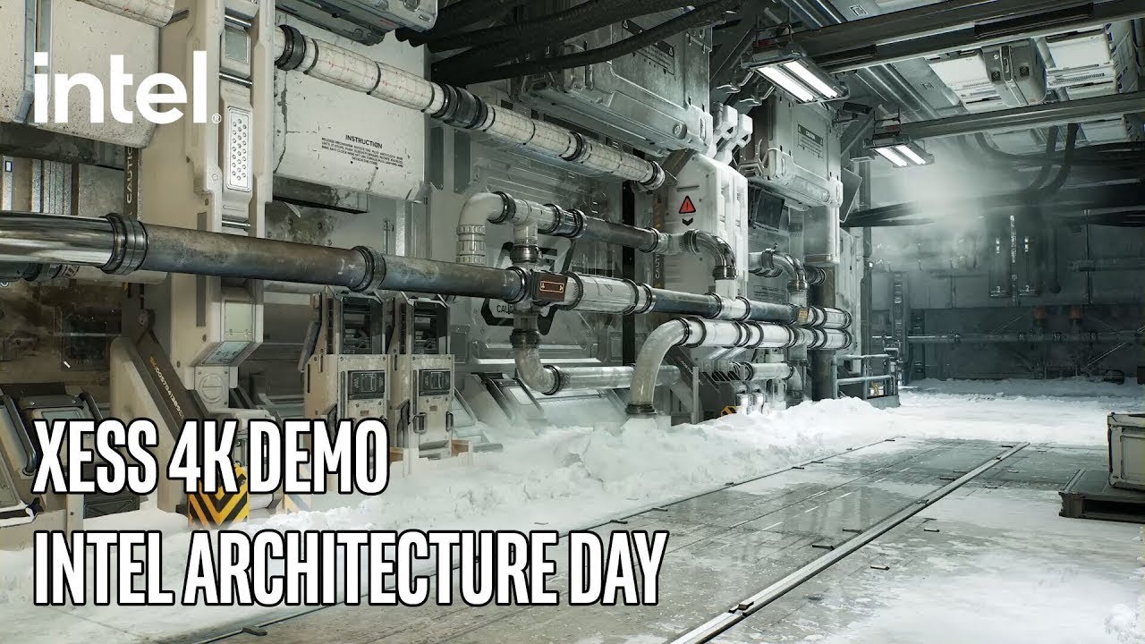 XeSS 4K Upscaling Demo - Intel Architecture Day | Intel Technology - YouTube