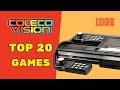 Top 20 Colecovision Games Of All Time
