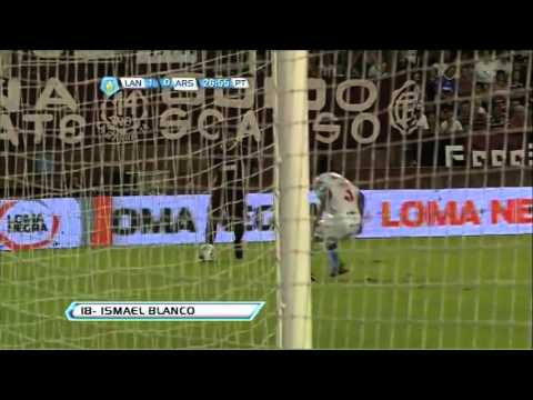 Gol de Ismael Blanco Lanús 1 - 0 Arsenal Fecha 5 Torneo Final 2013 golesya.com