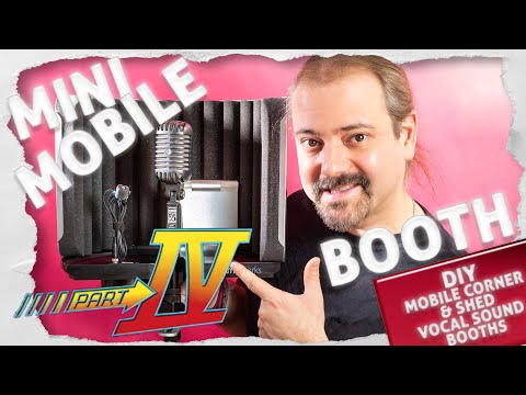 DIY Sound Booths PART IV Mini Mobile Booth EASY Step-by-Step