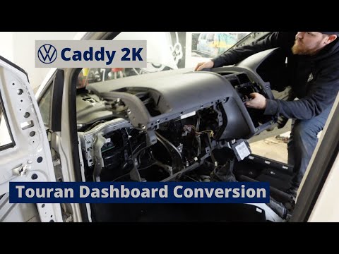 VW Caddy 2K Build Series - Touran Dash Conversion How To - Episode 7