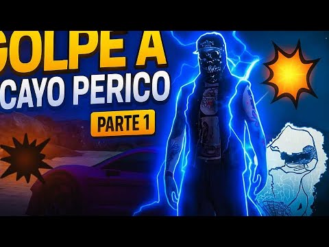 🕵️‍♀️ Infiltrándome en Cayo Perico 💀 | Primera parte del golpe | GTA V Online Gameplay