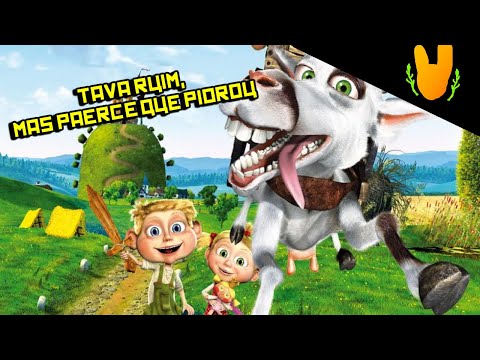 A sequência da animação bizarra (Uma fazenda maluca 2 - queijo de cabra) Luan-Fitas-KCT