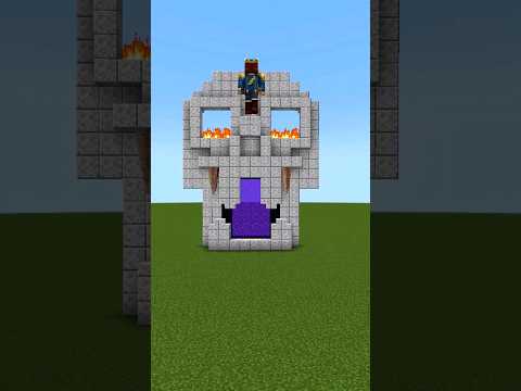 Ultimate Skull Nether Portal in Minecraft