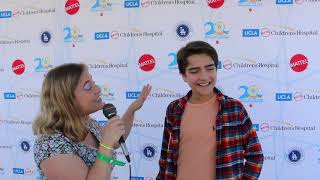 Elias Harger Interview at Mattel's Party on the Pier for CHUCLA video
