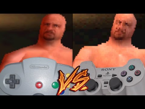 Nintendo 64 Vs PlayStation - WWF Warzone