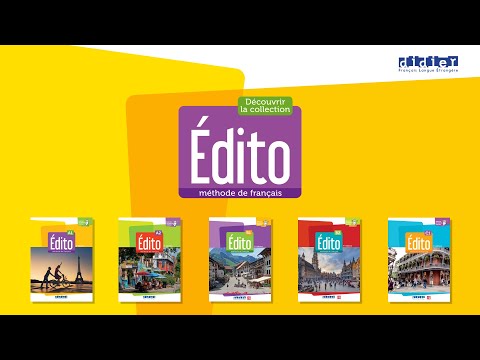 Découvrez la collection Édito (nouvelle édition) destinée aux grands adolescents et aux adultes