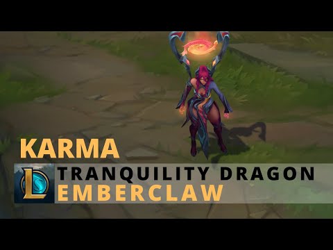 Tranquility Dragon Karma Emberclaw Chroma - League of Legends
