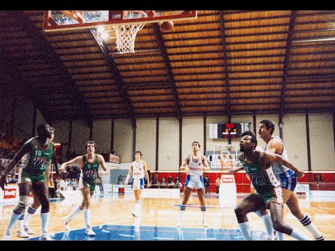 A1 1984/'85 Honky Fabriano Basket - Ciao Crem Varese 87-92