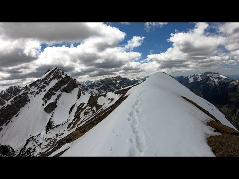 Ammergauer Kreuzspitze & Kuchelbergkamm ( Kuchelbergkopf & Kuchelbergspitze ), Ammergauer Alpen