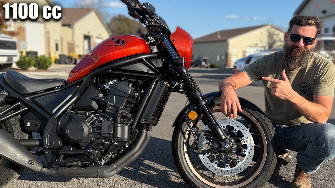 Why The New Honda Rebel 1100 is better than Anyone thought...