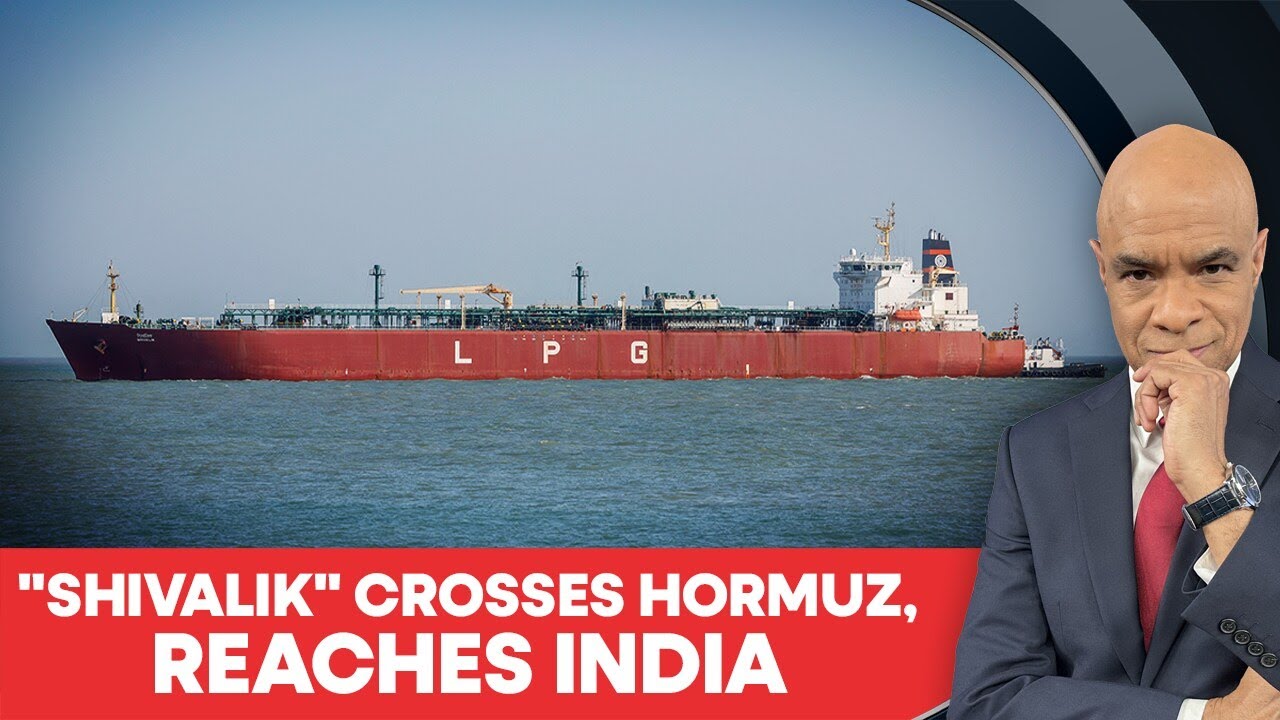 India's LPG Lifeline Arrives As "Shivalik" Safely Crosses Strait Of Hormuz | Firstpost America |N18G