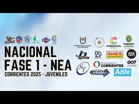 PANTERAS vs. SAN ROQUE - NACIONAL FASE 1 CORRIENTES 2025 - REGIÓN NEA
