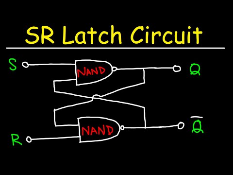 SR Latch Circuit Using NAND Gates