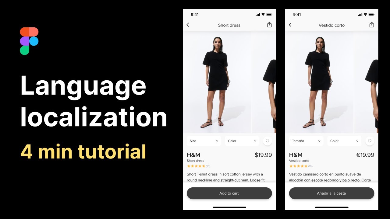 Language localization in Figma