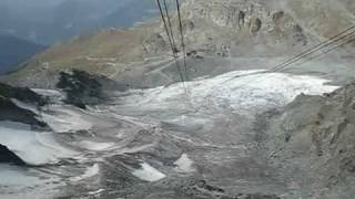 preview picture of video 'Gondola / télécabine  Gentianes -  Mont-Fort  - Valais - Switzerland  03.09.2011'