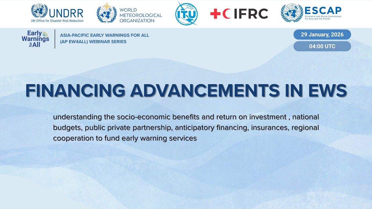 AP EW4ALL Webinar Series: Financing Advancements in EWS Recording
