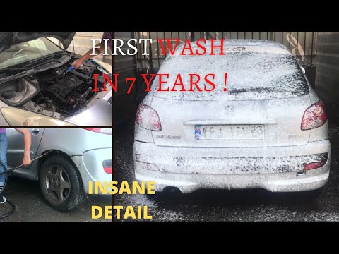 Abandoned BARN Peugeot 207 | First Wash In 7 Years | Car Detailing Restoration How To!