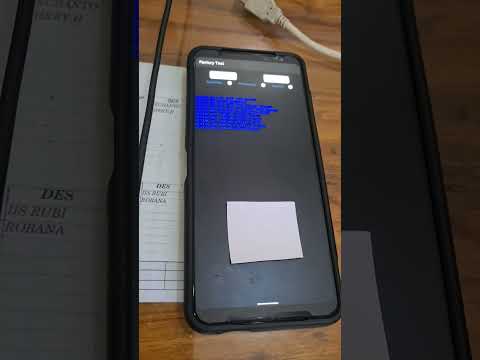 kalibrasi fingerprint Asus Rogphone 3