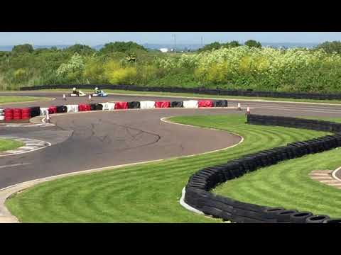 NKC Karting 2018 Round 4 Lydd, Wilson and Mellor in the final