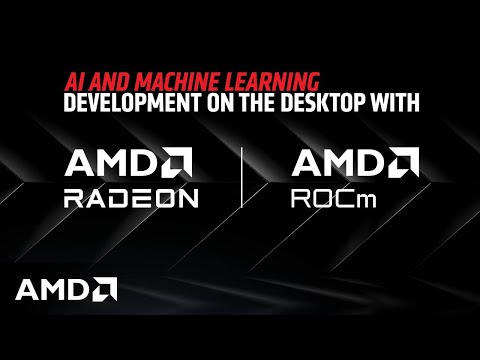 AMD Expands AI Offering for Machine Learning Development with ROCm 6.0 for Radeon GPUs