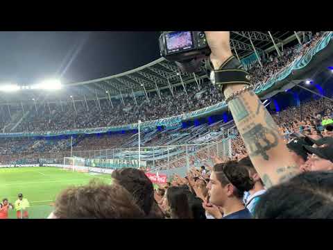 "Y para el rojo por favor un minuto de silencio - Racing Club vs Lanús" Barra: La Guardia Imperial &bull; Club: Racing Club &bull; País: Argentina
