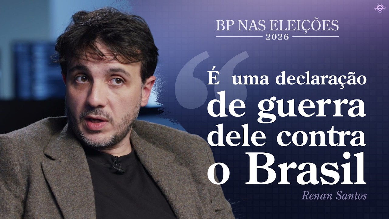 Renan Santos rejeita tropas de Trump no território nacional