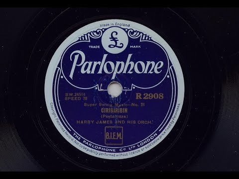 Harry James And His Orchestra 'Ciribiribin' 78 rpm