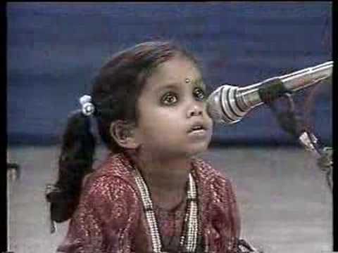 Sri nidhi - Wonder Kid of Carnatic Music