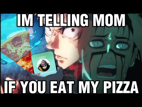 Choso and Yuji fight over Pizza...