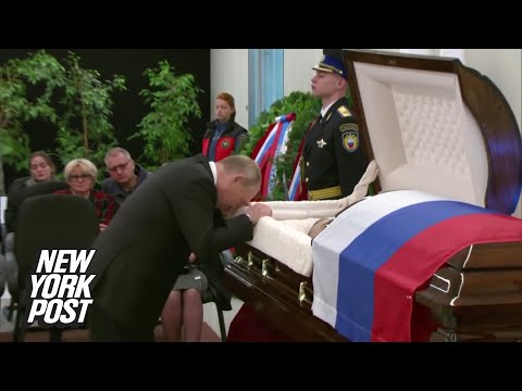 Putin weeps over friend’s coffin | New York Post