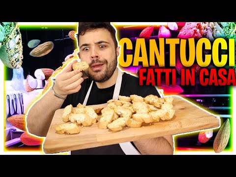 Homemade Cantucci, Crunchy and Crumbly... Very Easy " in the Kitchen With Ciccio "