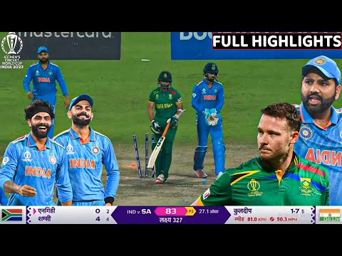 India vs South Africa World Cup 2023 Full Match Highlights, IND Vs SA World Cup 2023 Highlights