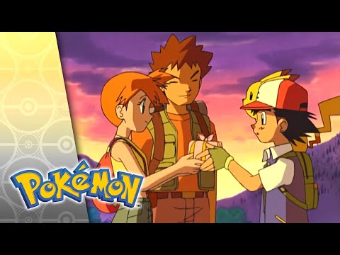 Ash, Misty, and Brock Say Goodbye | Pokémon: Master Quest