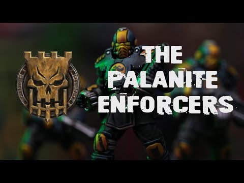 Who are the Palanite Enforcers? | Necromunda | Warhammer 40k | Lore