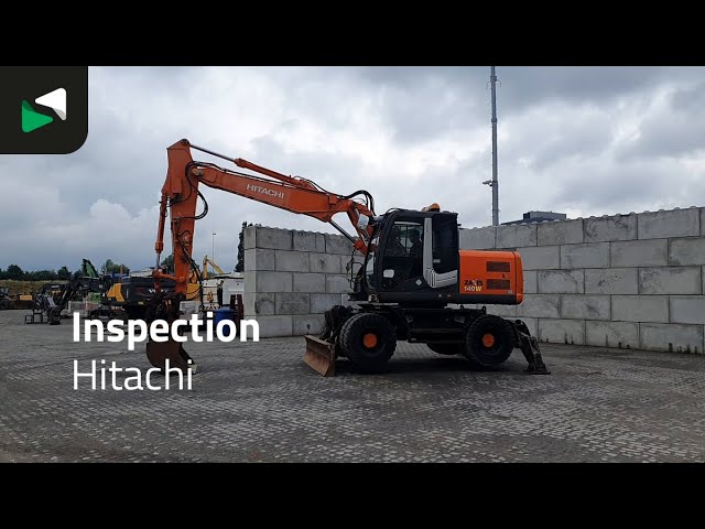 Hitachi ZX140W -3 Wheeled excavator - BAS World