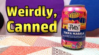 Potts Tikka Masala Curry Sauce - Weird Stuff in a Can # 188