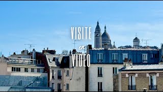 NOUVEAUTÉ À LA VENTE - PARIS 18ème - Studio lumineux avec vue sur le Sacré-Cœur !