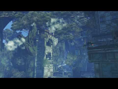 Xenoblade Chronicles 3 - Great Cotte Falls (night) {Slowed + Rain ambience}