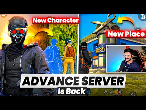 New FreeFire Advanced Server Is Back Again..!! New Character In FF 😍🔥  - FreeFire Telugu - MBG ARMY
