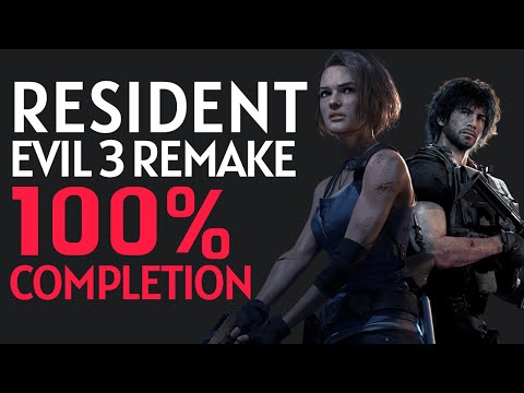 Resident Evil 3 Remake 100% Completion