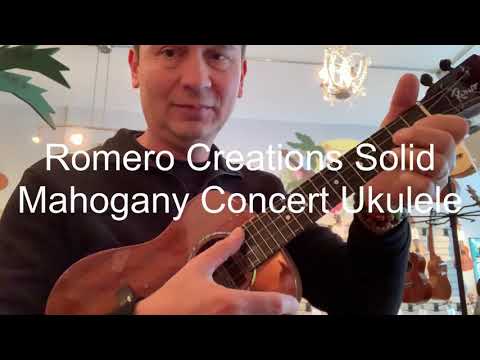 Romero Creations Romero Concert (Pepe Romero Jr Signature) Mahogany image 5