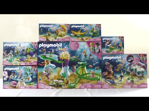 Unboxing Playmobil : Les sirènes (2019) – 70094, 70095, 70096, 70097, 70098, 70099, 70100