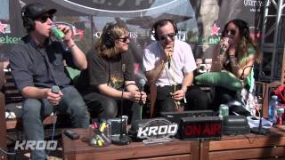 Future Islands Interview - KROQ Party House At Coachella 2014