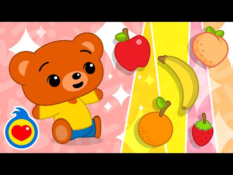 🎵 La Canzone della Frutta 🍓🍎🍑 Energia e Allegria 🍌✨Con Plim Plim - Un Eroe del Cuore