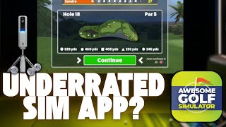 This mobile golf sim app claims to be “AWESOME” - Let’s try it out!