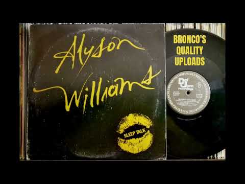 ALYSON WILLIAMS * SLEEP TALK