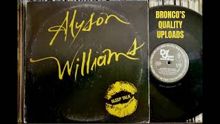 ALYSON WILLIAMS * SLEEP TALK